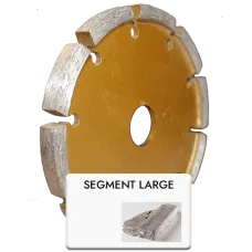 Disque diamant avec Segment large pour déjointoyer