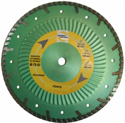 CD3605 — granit & acier, découpeuse