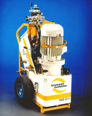 Groupe hydraulique électrique HAE 22V — 22 kW, débit variable 0 à 60 l/min