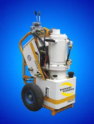 Groupe hydraulique électrique HAE 26V — 26 kW, débit variable 0 à 60 l/min
