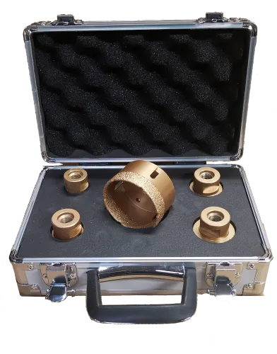 Coffret couronne carrelage - M14 - Meuleuse