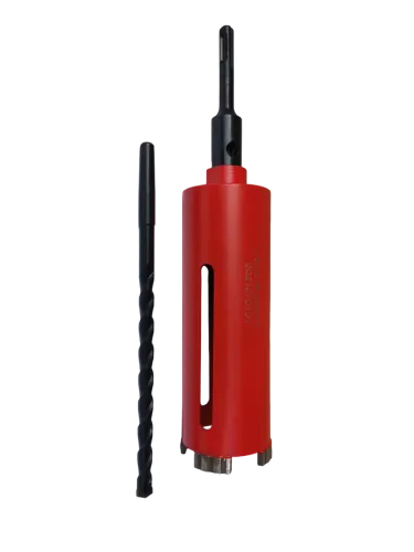 Couronne diamant CP à raccord SDS+ pour perceuse et perforateur — béton, brique, parpaing