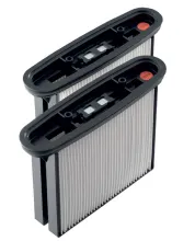 Filtre à poussière pour aspirateur AS25 et AS35, jeu de 2 cassettes polyester — Starmix FKP 4300