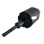 Cloche diamant CS100 montée sur son raccord SDS+