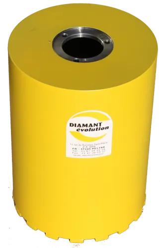 Couronne diamant assainissement