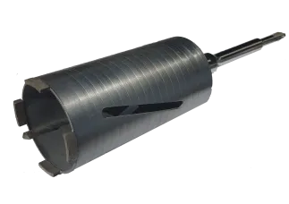 Couronne pour béton - Raccord SDS - Segment 3D