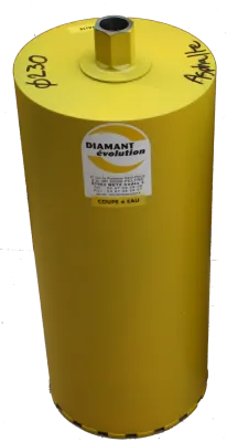 GAMME HAUT RENDEMENT CAROTTAGE A EAU DE l'ASPHALTE