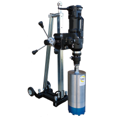 Location carotteuse à sec sur bâti DS300