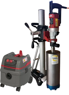 CAROTTEUSE A SEC PCS200 POUR BETON ARME