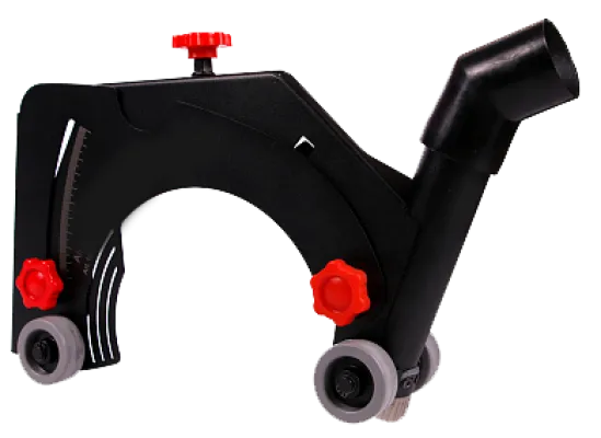 Carter d'aspiration avec roues pour meuleuse Ø 230 mm