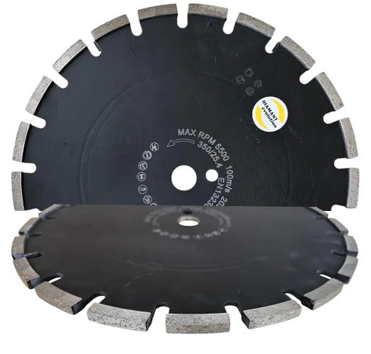 Disque diamant avec segment large pour asphalte HRF-AS Ø 350 mm