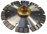 Disque diamant avec bague déporté pour béton arme