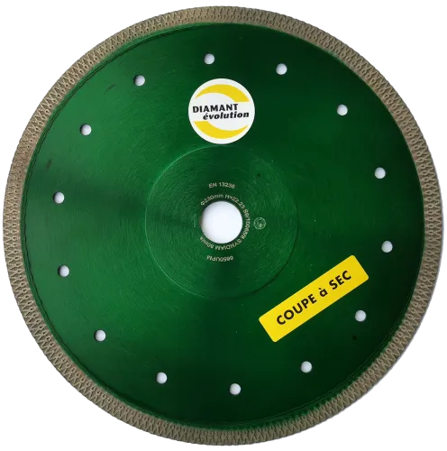 Disque diamant SUPERCUT pour carrelage et grès cérame de 10/20 mm