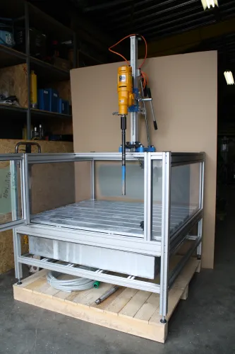 Table de carottage fixe