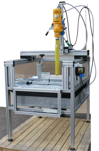 Table de carottage - XY