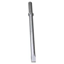 Burin plat étroit pour marteau piqueur hydraulique