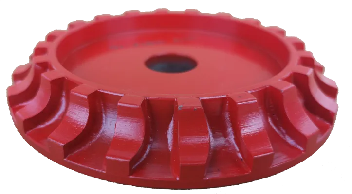 Meule Bulldog quart de rond R10 / R15 — grès cérame