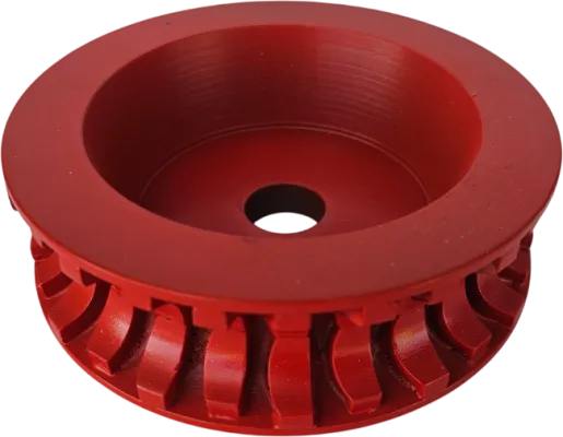 Meule Bulldog demi-rond 20 mm — grès cérame
