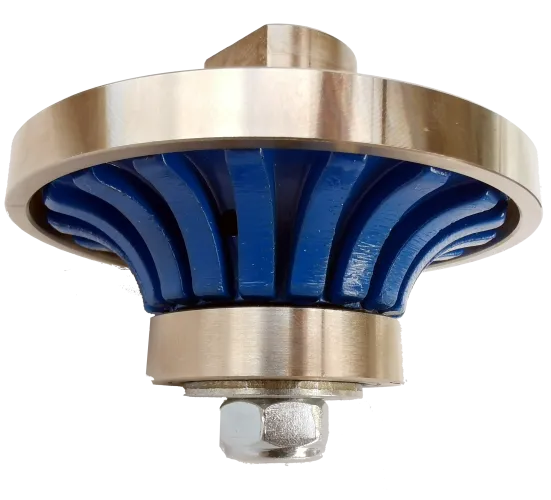 MEULE QUART DE ROND <br> POUR BETON / GRANIT