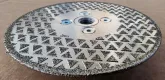 Disque diamant pour scier et poncer la pierre