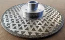 Disque diamant pour scier et poncer la pierre