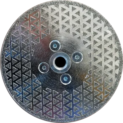Disque diamant pour scier et poncer la pierre