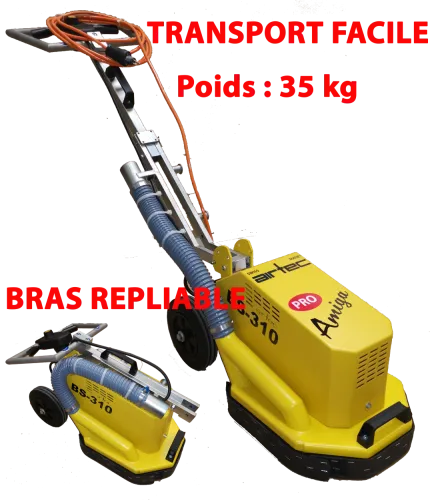 Ponceuse de sol BS310 : 2.6kW / 220 Volts