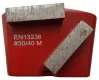 Plaquette HTC liant medium — 2 segments diamant