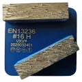 Segment diamant (plaquette) Husqvarna Redi Lock® SG-HV-HARD — béton dur, chape, colle, grain 16 et 30, pour PG 280 à PG 820