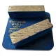 Plaquette Husqvarna liant dur — 2 segments diamant