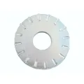 Lamelle carbure à couteaux pour supports tendres