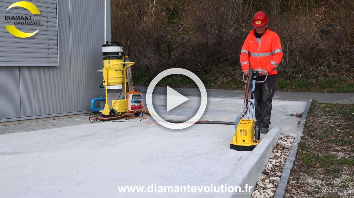 Ponceuse De Sol Bs310 Pour Beton Et Colle